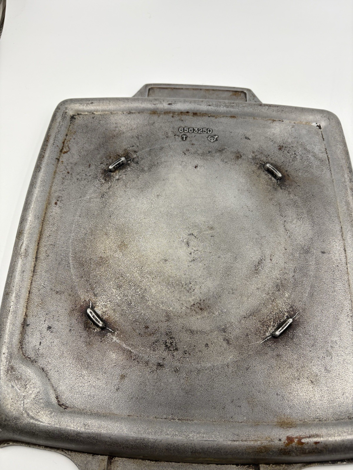 vintage Frigidaire cast aluminum square griddle pan Heat Minder Stovetop