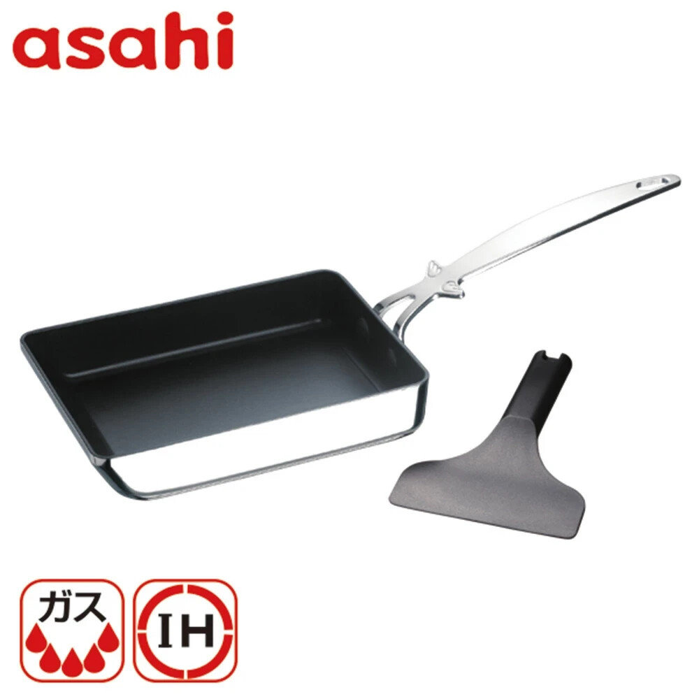 Asahi Light Metals Tamagoyaki Japanese Omelet pan with tuner Made in Japan