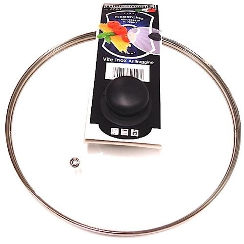 Metalsomma Lid, Model 420 28, In Polished Steel, For Various Uses