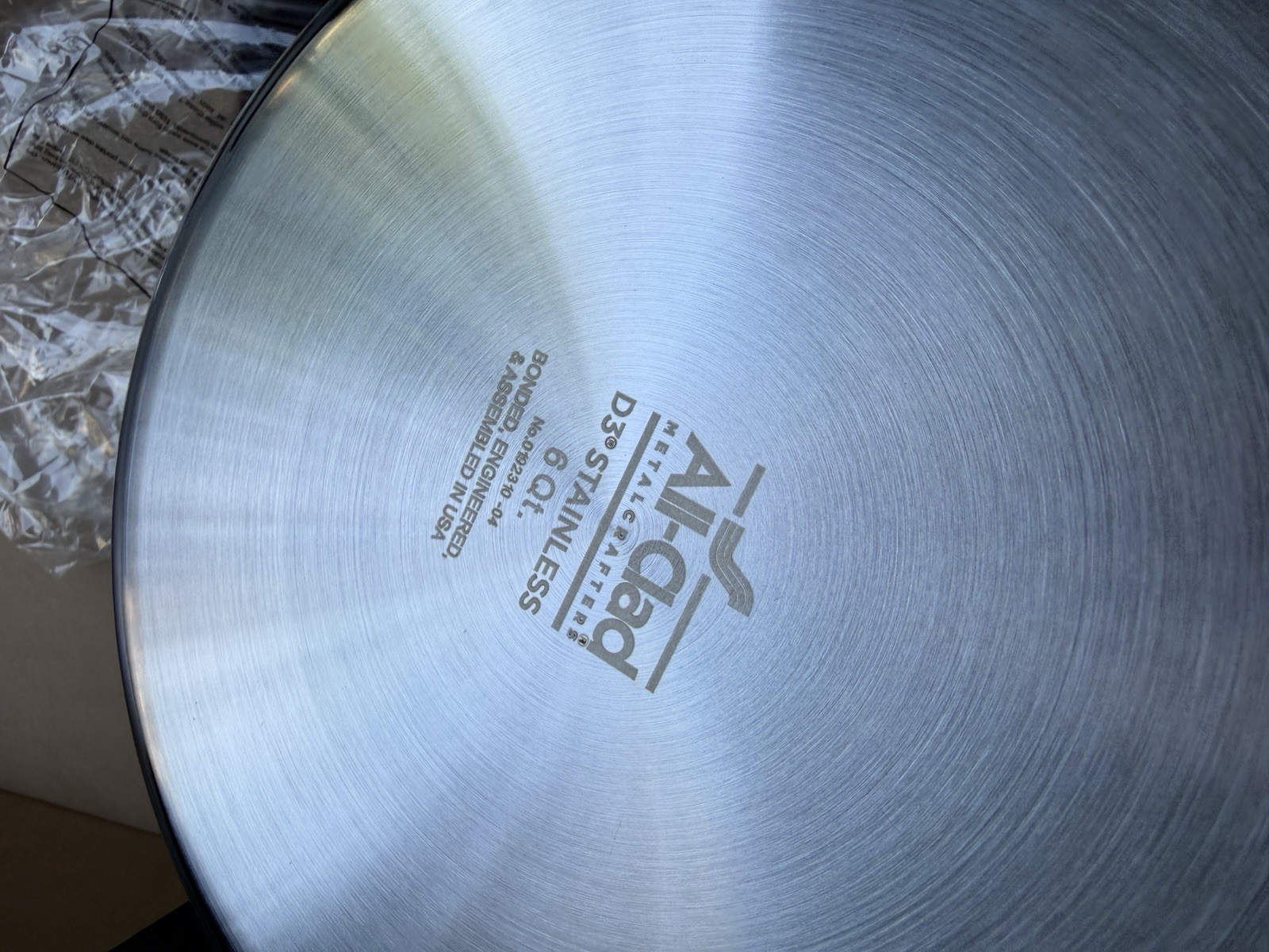 All Clad D3 6 Quart Deep Saute Pan And Lid, BNIB