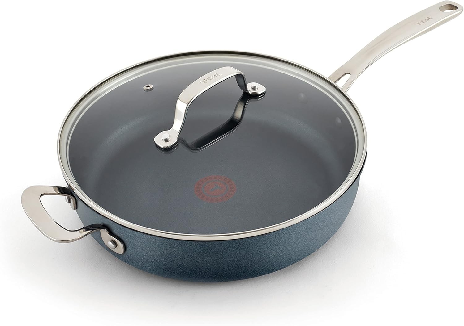 Cookware 5-Quart Induction Safety 500F Cookware Dishwasher Safe Slate