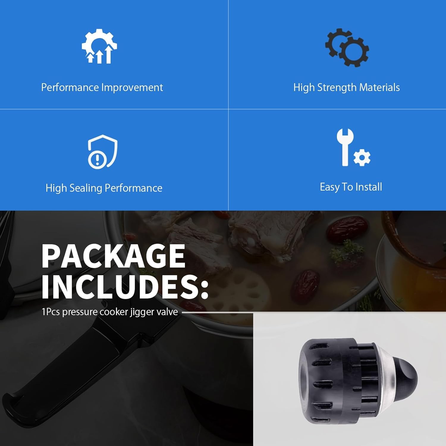 Pressure Cooker Universal Valve Fits Many Royal Prestige Pressure Cooker Models