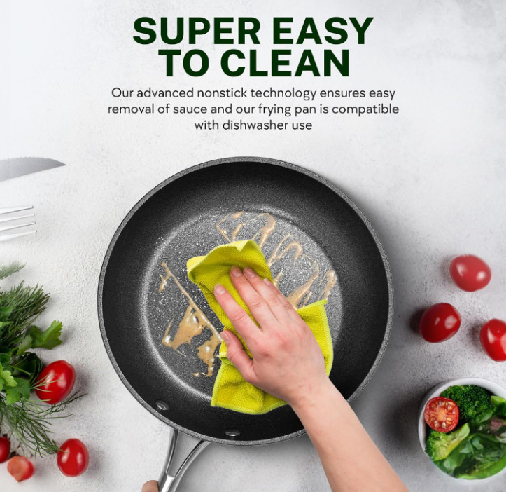 Granitestone Armor Max 12″ inch Frying Pan Skillet Nonstick Cooking Pan