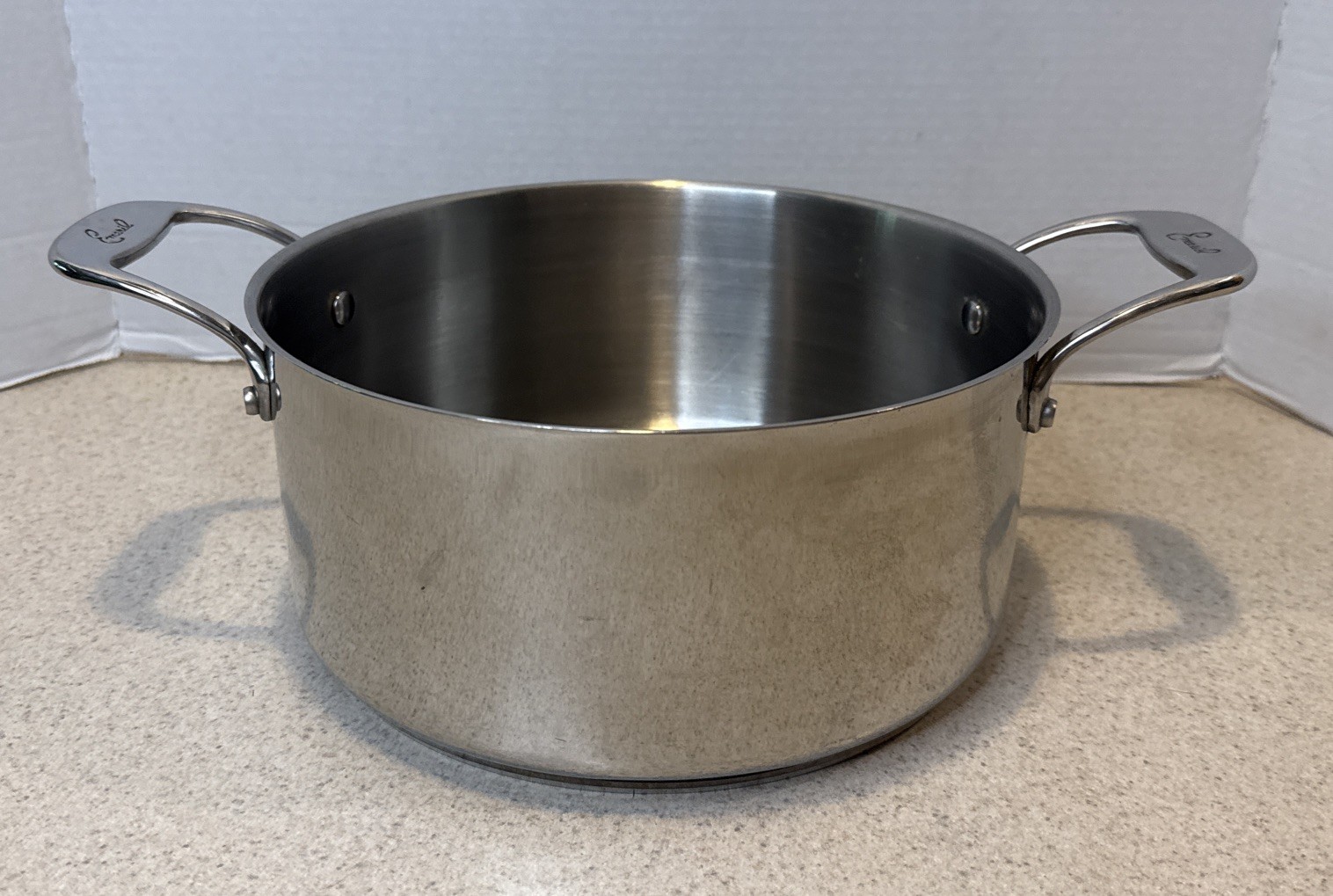 Emeril All-Clad 6 Qt Quart Stock Sauce Pot Stainless Steel No Lid