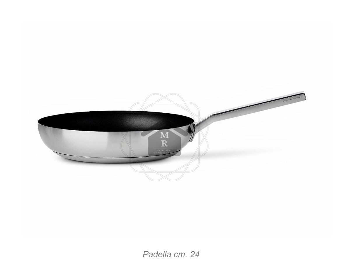 Pots 16 pcs Pininfarina style stainless steel 18/10 Mepra design Made in Italy