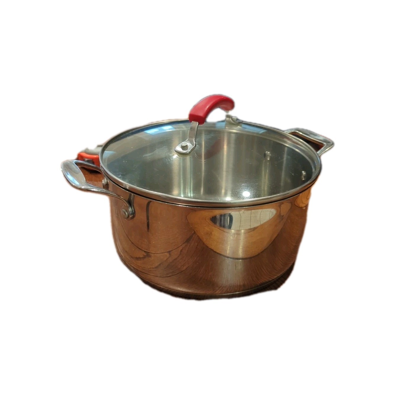 Threshold Stainless Steel Pot 5 Quart – Oven Safe 500F T9