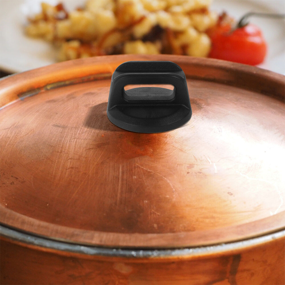 2PCS Anti-scald Pot Lid Top Knob Replacement Pot Lid Handle Lid Bakelite Handles