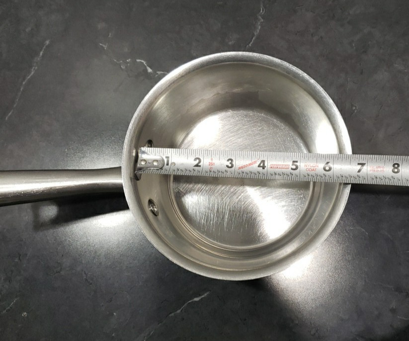 Vintage Farberware Advantage Tri-Ply Stainless 1 1/2 quart Saucepan No Lid
