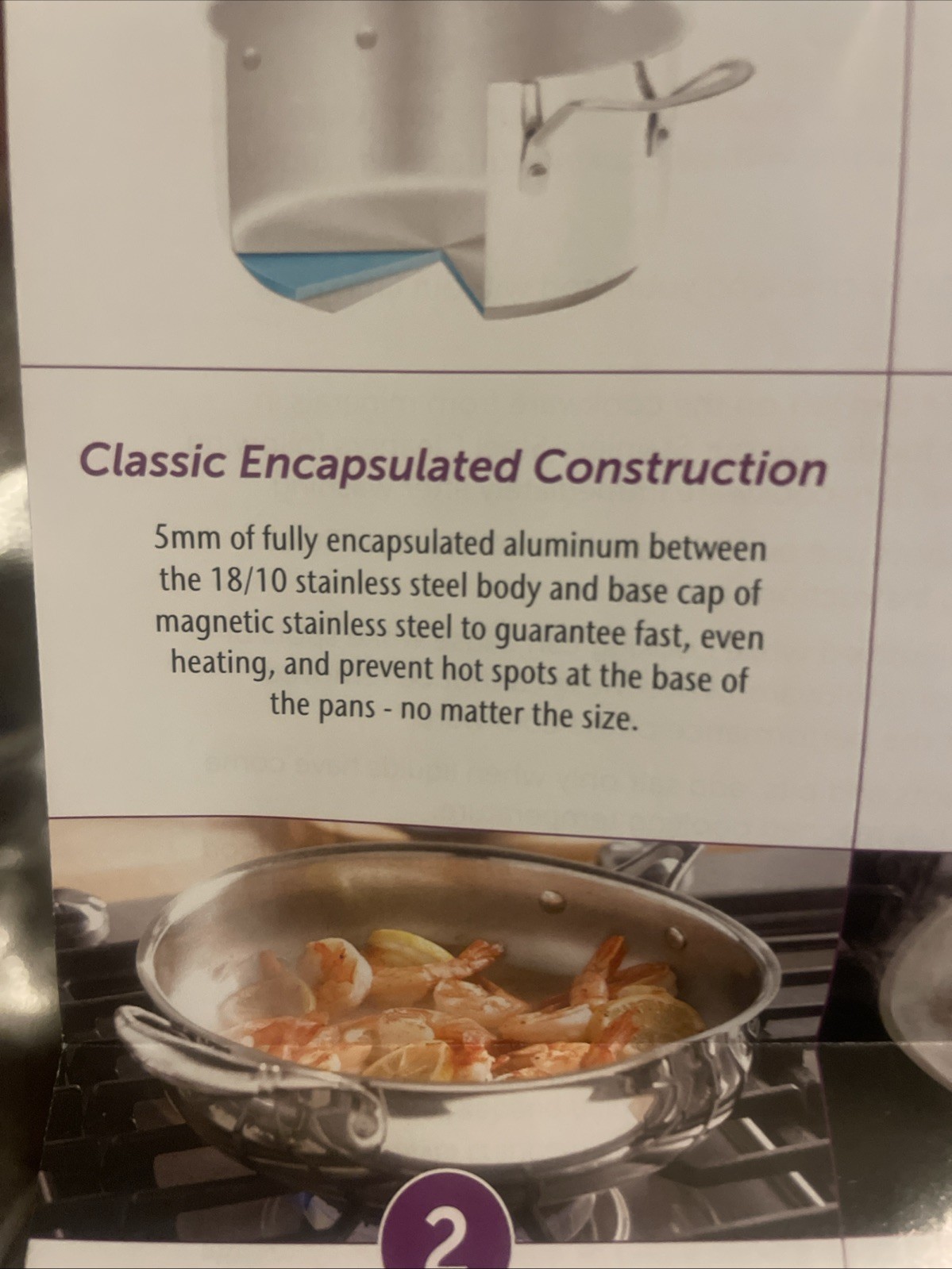 Princess House Stainless Steel Tri-Ply 15″ HERITAGE PAELLA Pan New In box #10838