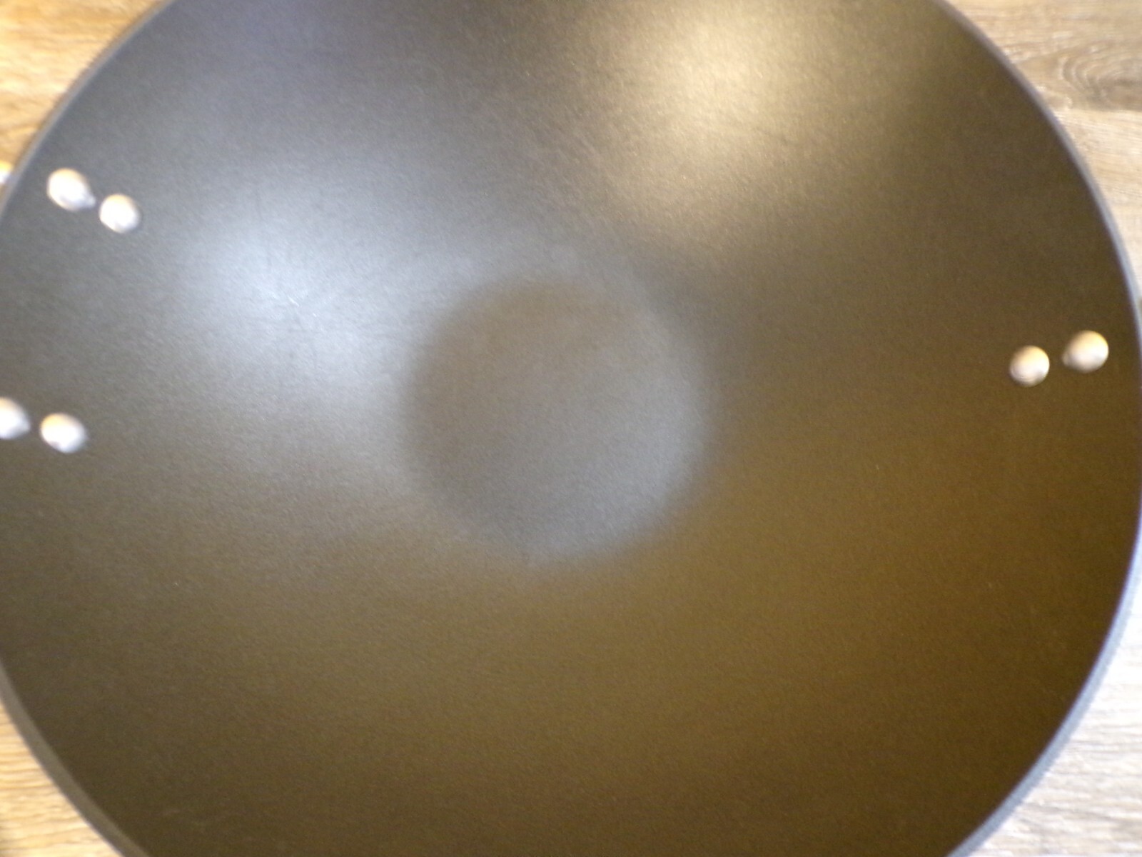 COMMERCIAL COOKWARE CO. Calphalon Aluminum 155 12″ Flat Bottom Wok Sauté Pan