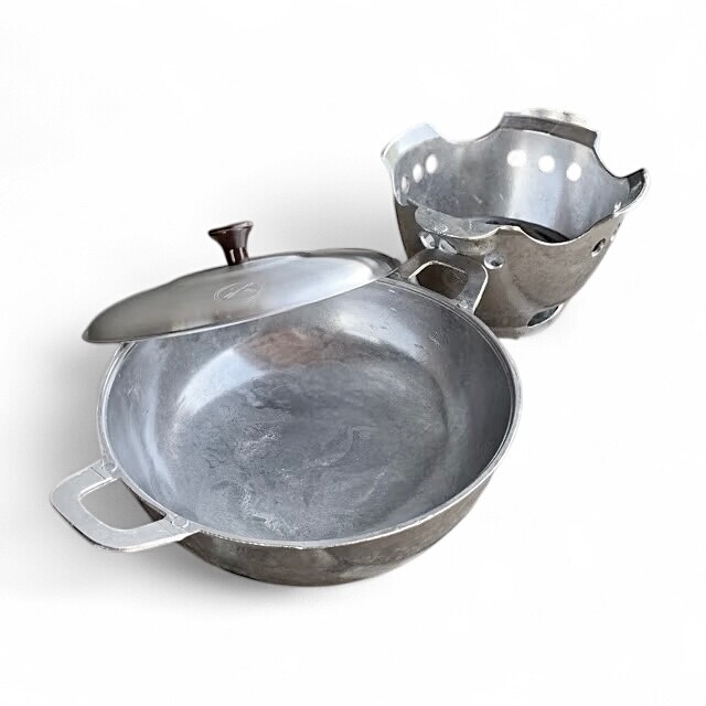Traditional Thai Aluminum Charcoal Hot Pot with Lid9” – Thai Shabu Jim Joom