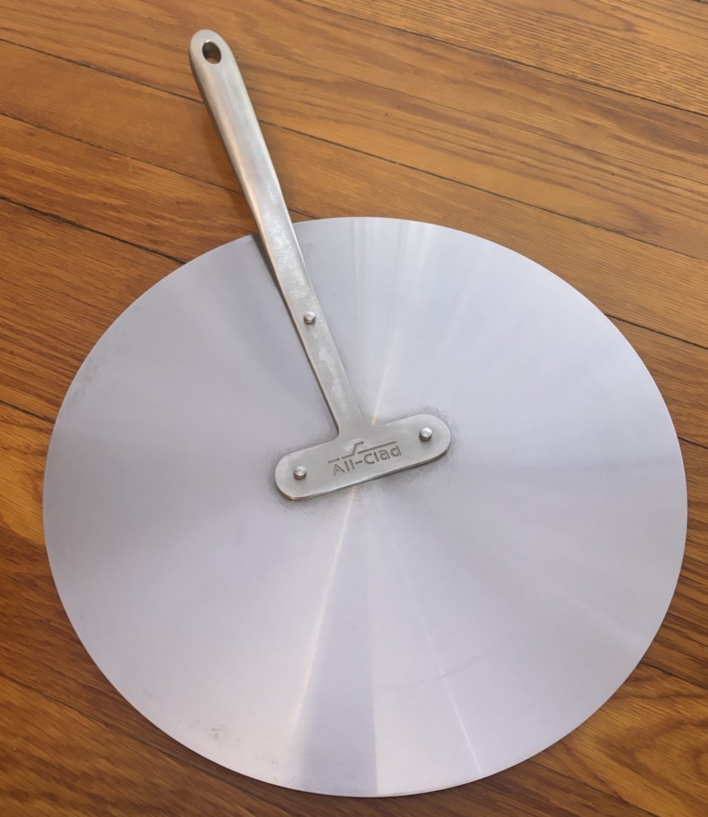 All-Clad Universal Lid 12” Diameter Pot Pan Skillet Cover Long Offset Handle