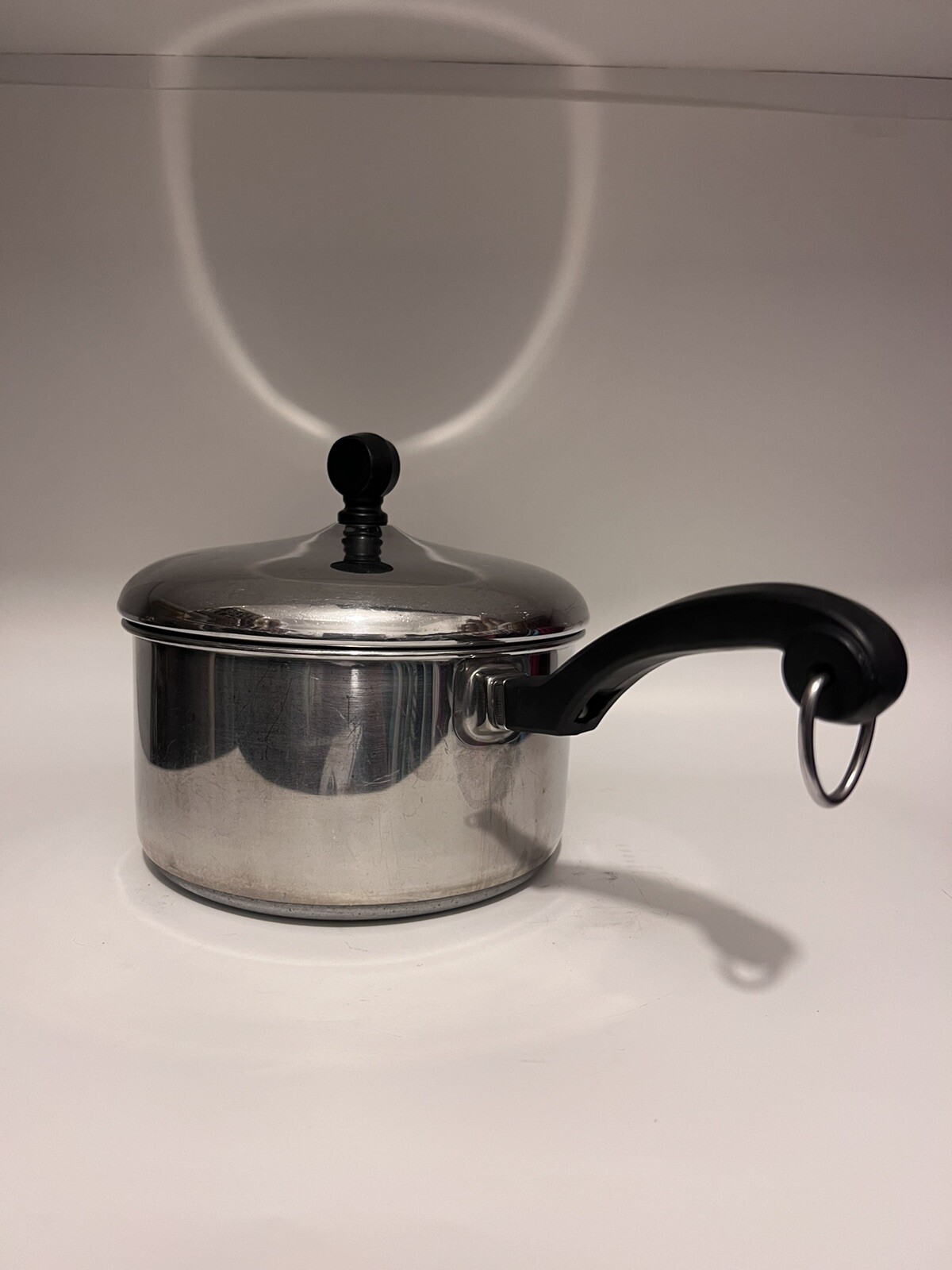 Farberware 18/10 Stainless Steel Aluminum Clad 2QT/1.9L Pot With Lid