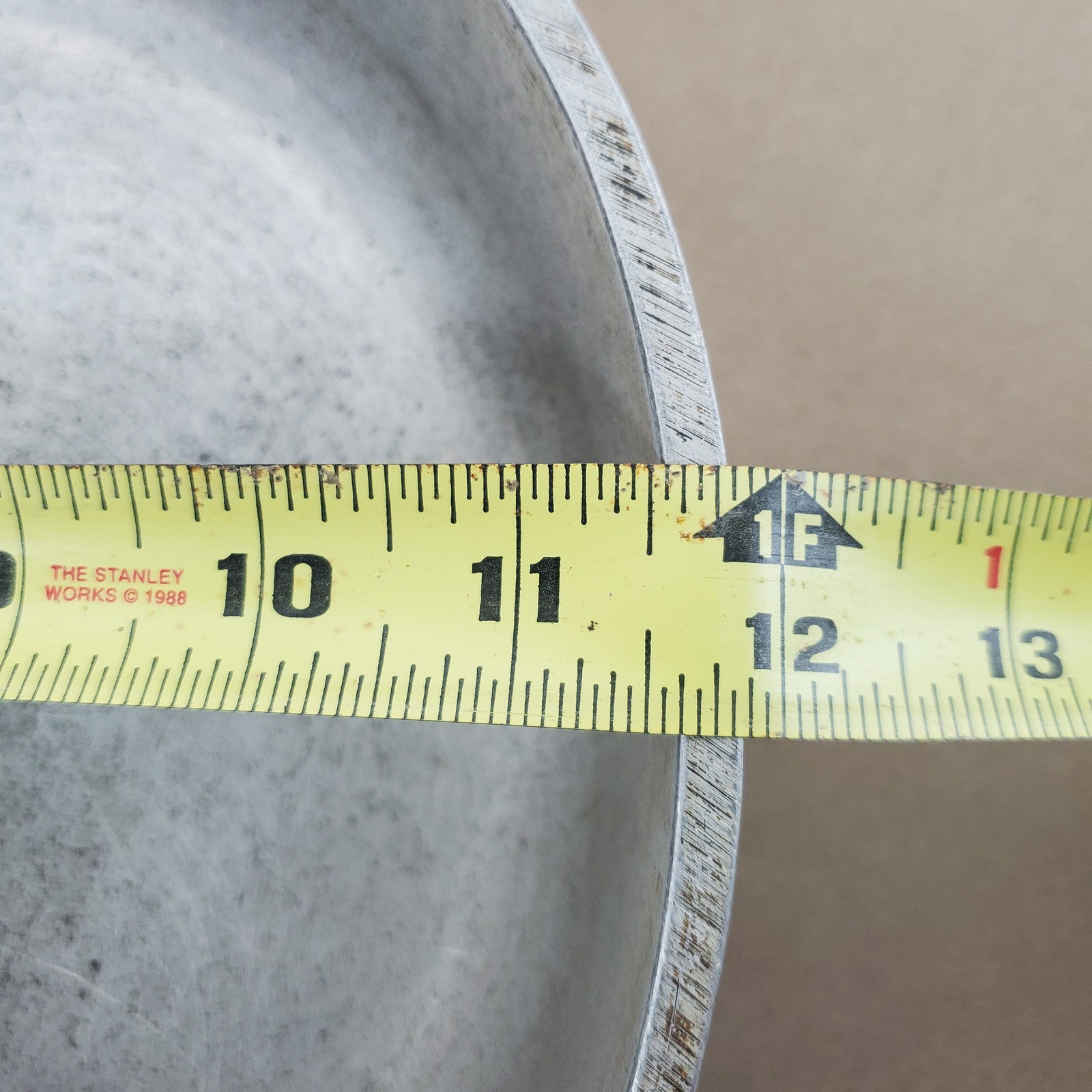 Vintage B.C.C. LTD. Hammered Aluminum Wok with Lid & Long Handle 11.5″ Diameter