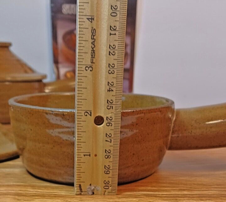 Stone Wave Microwave Stoneware Cookers SET OF TWO (2) WITH RECIPES