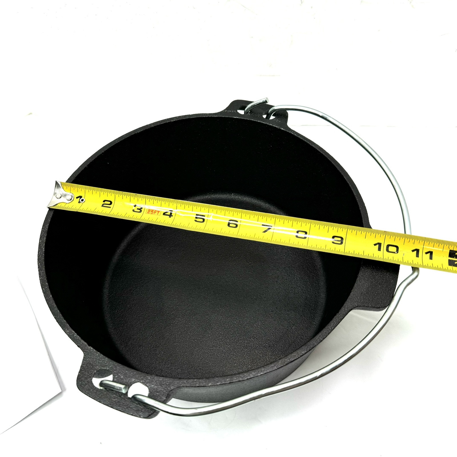 MegaChef Assorted Pre-Seasoned OVEN SAFE, Cast Iron Cookware Set,3 Piece, Black