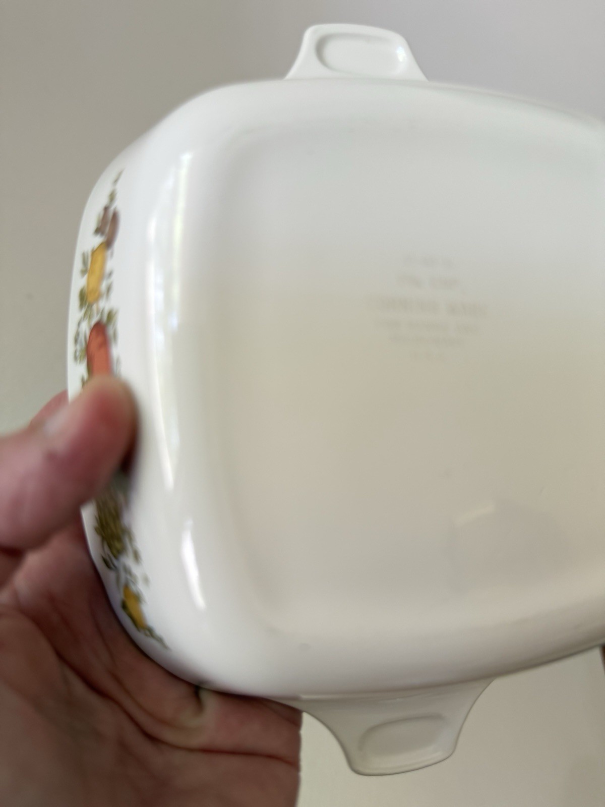 Vtg CorningWare Spice O Life Casserole Dish Set 1 Qt & 2 Cup Nesting No Lids