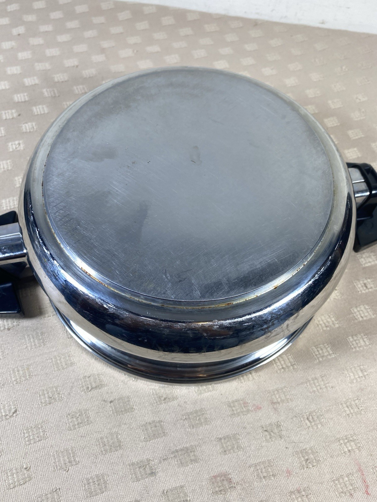 Royal Queen 5-Ply Multi Core Stainless Steel 8″ Skillet Sauce Pan 1 Qt USA