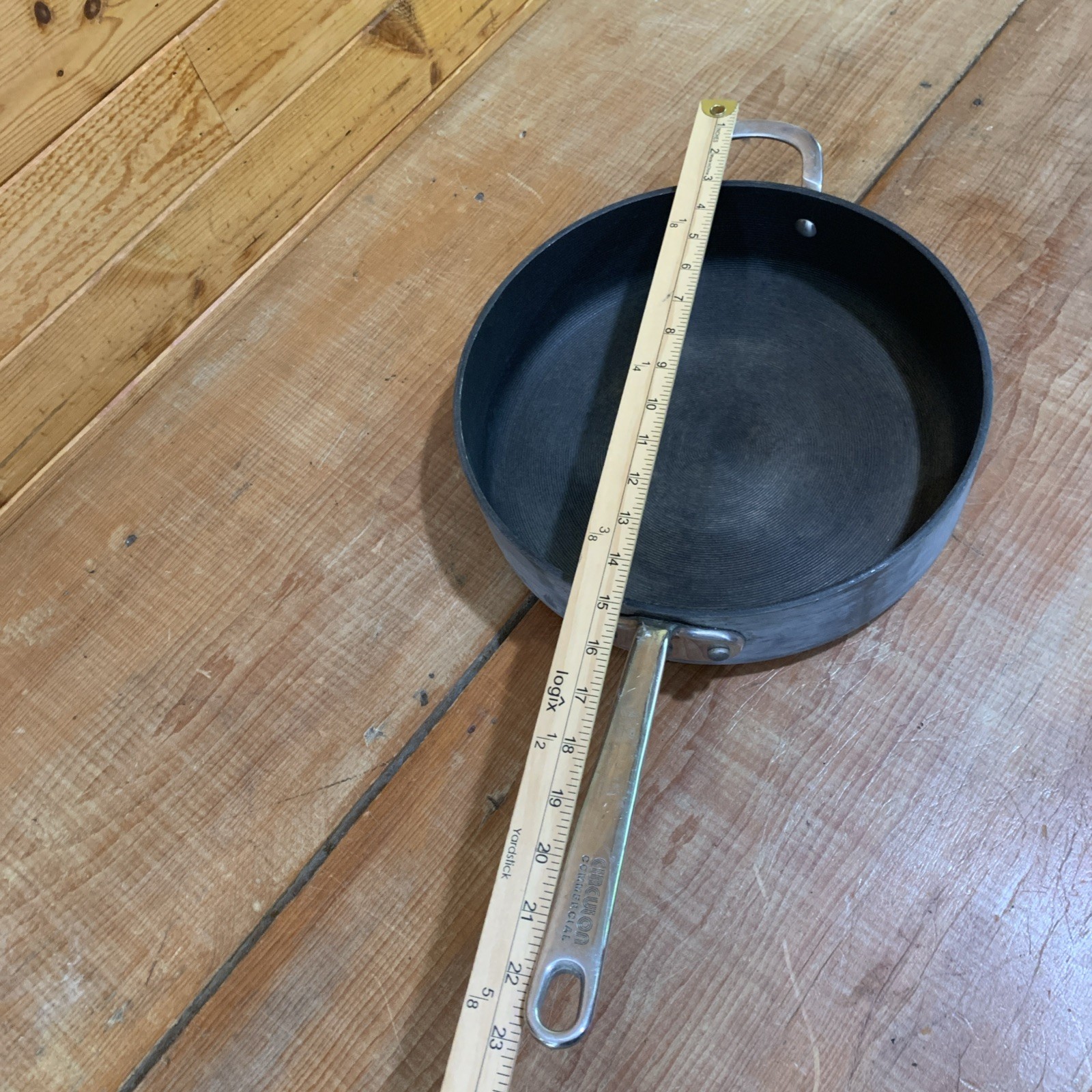 CIRCULON Commercial 12″ Non Stick Saute Pan 6 Qt 5.7 L Meyer Hong Kong HCBA496