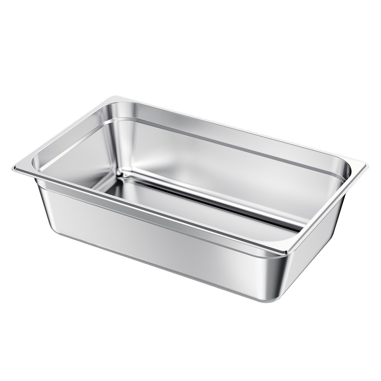 6in Deep Stainless Steam Pan 82 Qt Anti-Jam for Buffet