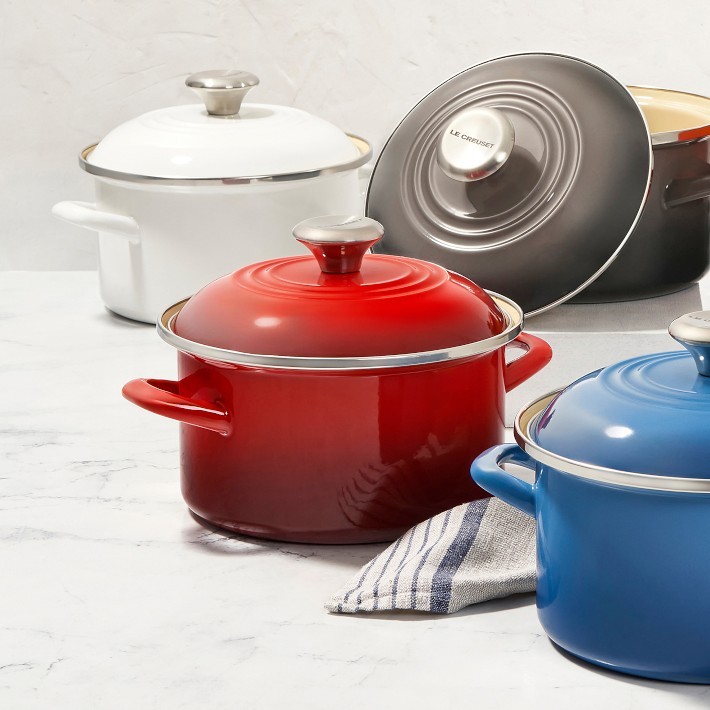 Le Creuset Enameled-Steel Stock Pot-Williams Sonoma|32696