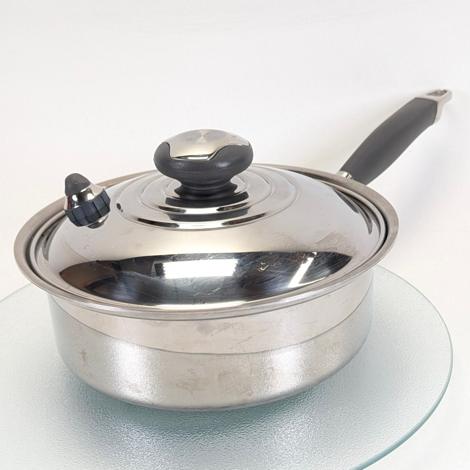 Royal Prestige 5 Layer Surgical Stainless Steel Saucepan Lid 1.5 Quart Cookware