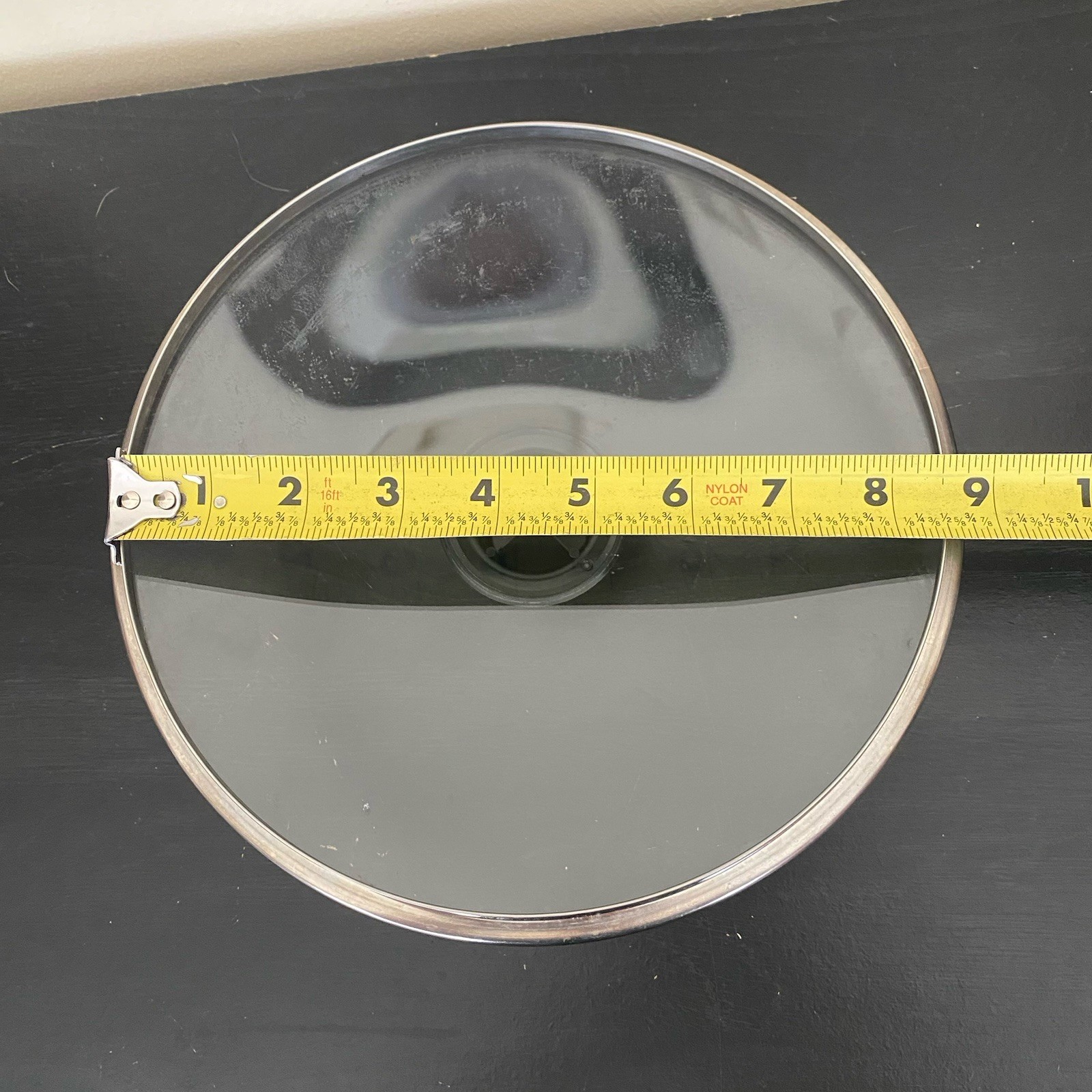 9” Inch Replacement Tramontina Round Glass Lid For 8 1/2″ Pot Pan | Knob Handle