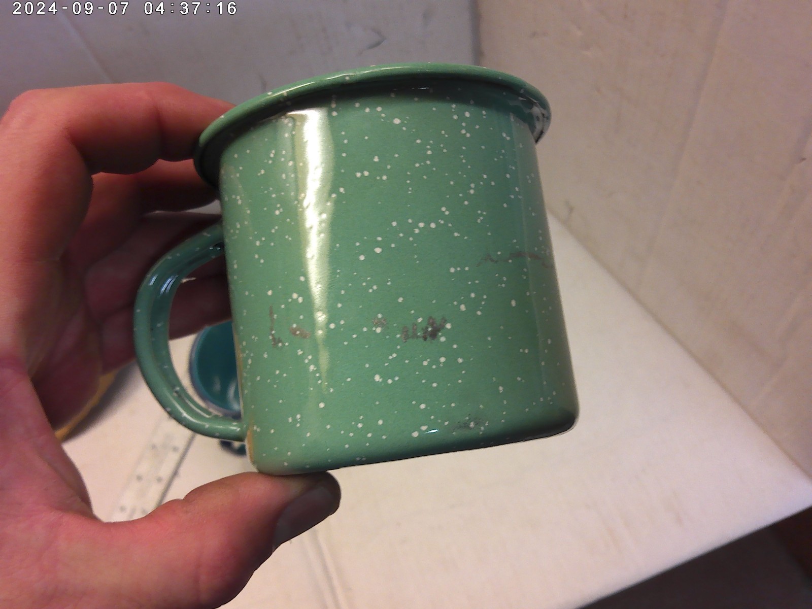 Enamelware 12oz mug combo NEW (company 2nd’s will have chip damage)