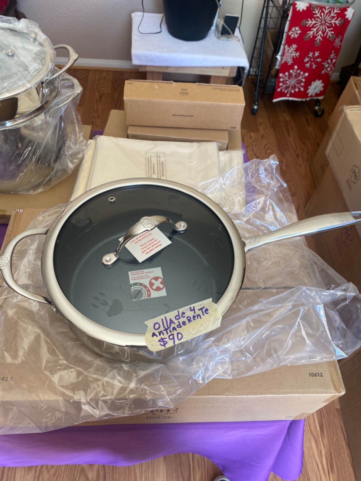 Princess heritage signature 4-Qt /3.7l Nonstick chef pan