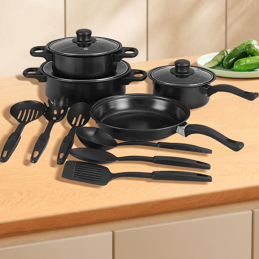13PCS Pots and Pans Set Non Stick Cookware Set Pots and Pans Induction Cook War