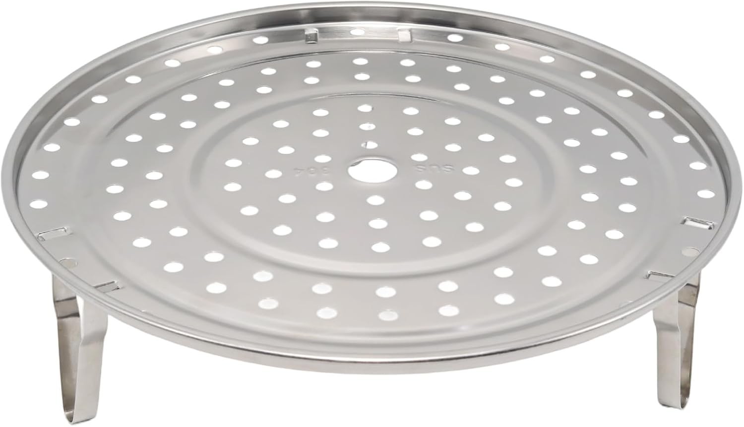 10.2″ /26cm 304 Stainless Steel Steaming Rack Multifunction Steam Basket W/