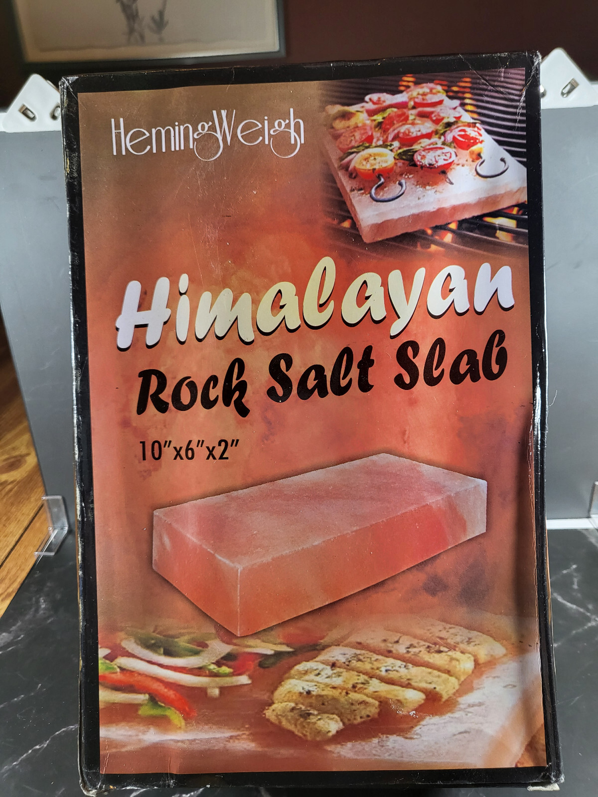 Hemming Weigh Rock Hemalayan Salt Slab 8x6x2 10lb