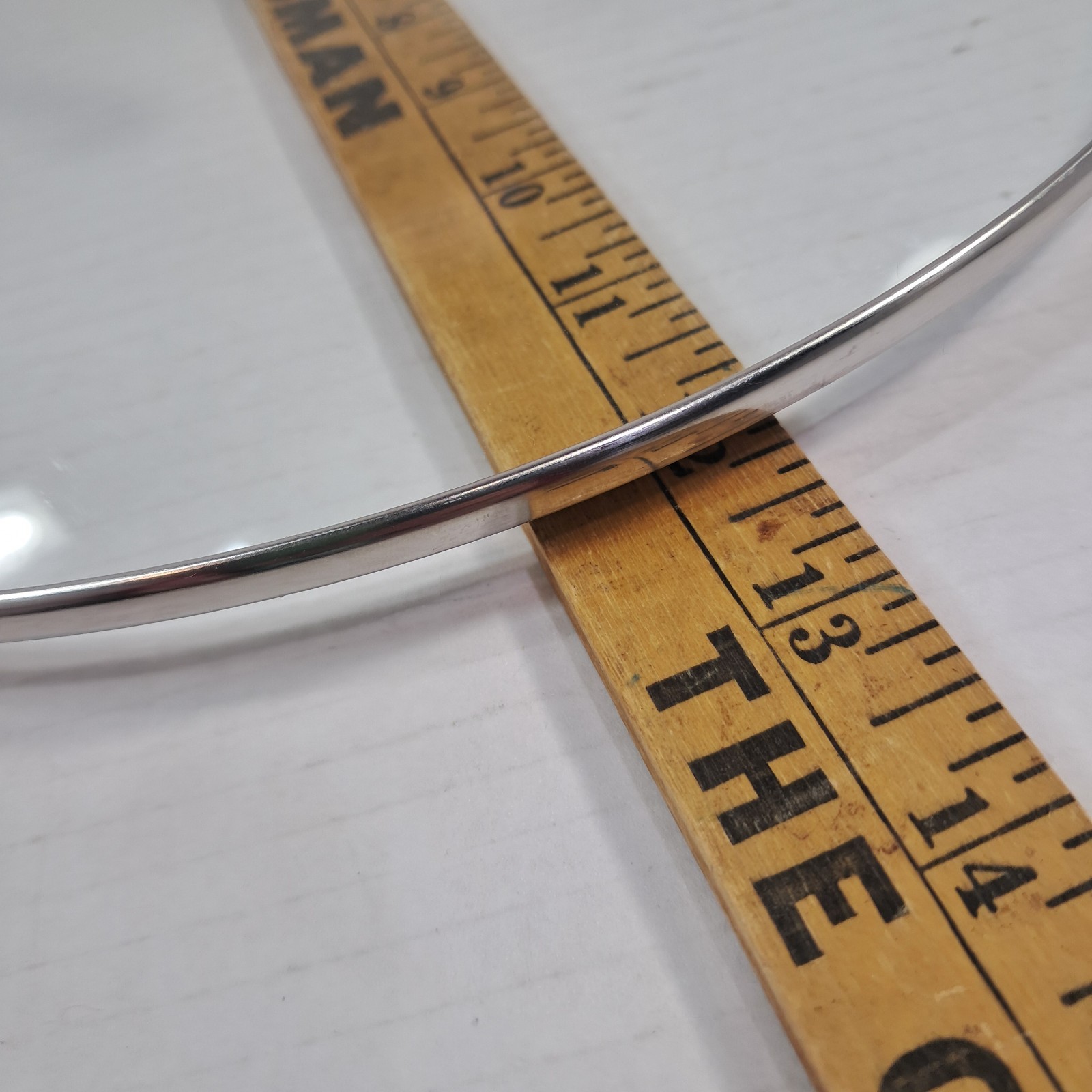 Kitchen Essentials from Calphalon Glass Replacement Lid 11.75 Inner 12.25 outer
