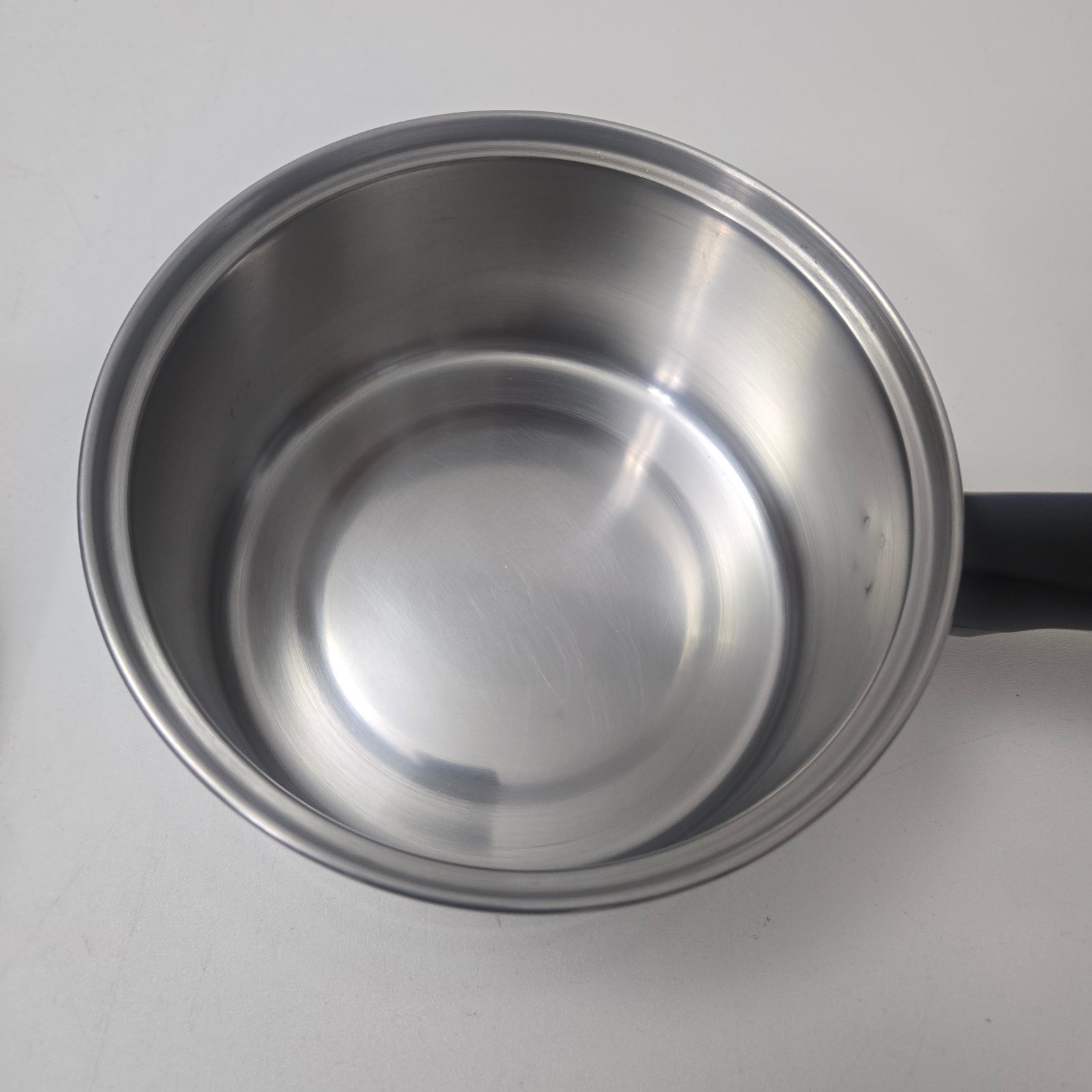 Vintage Lifetime 2 Qt Saucepan with Lid Stainless Steel 18-8 USA Heavy Pan