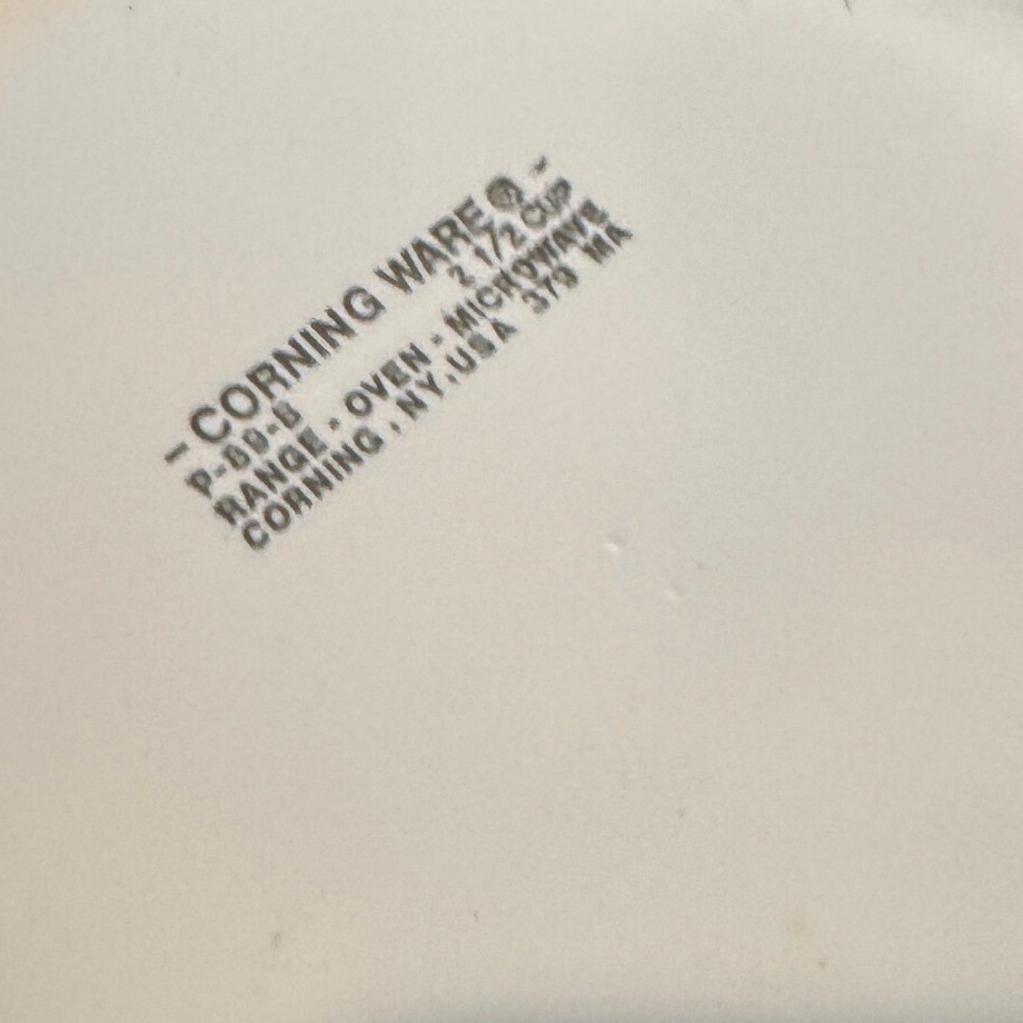Vintage CorningWare Spice O Life La Sauge P-89-B 2.5 Cup Saucepan with Handle