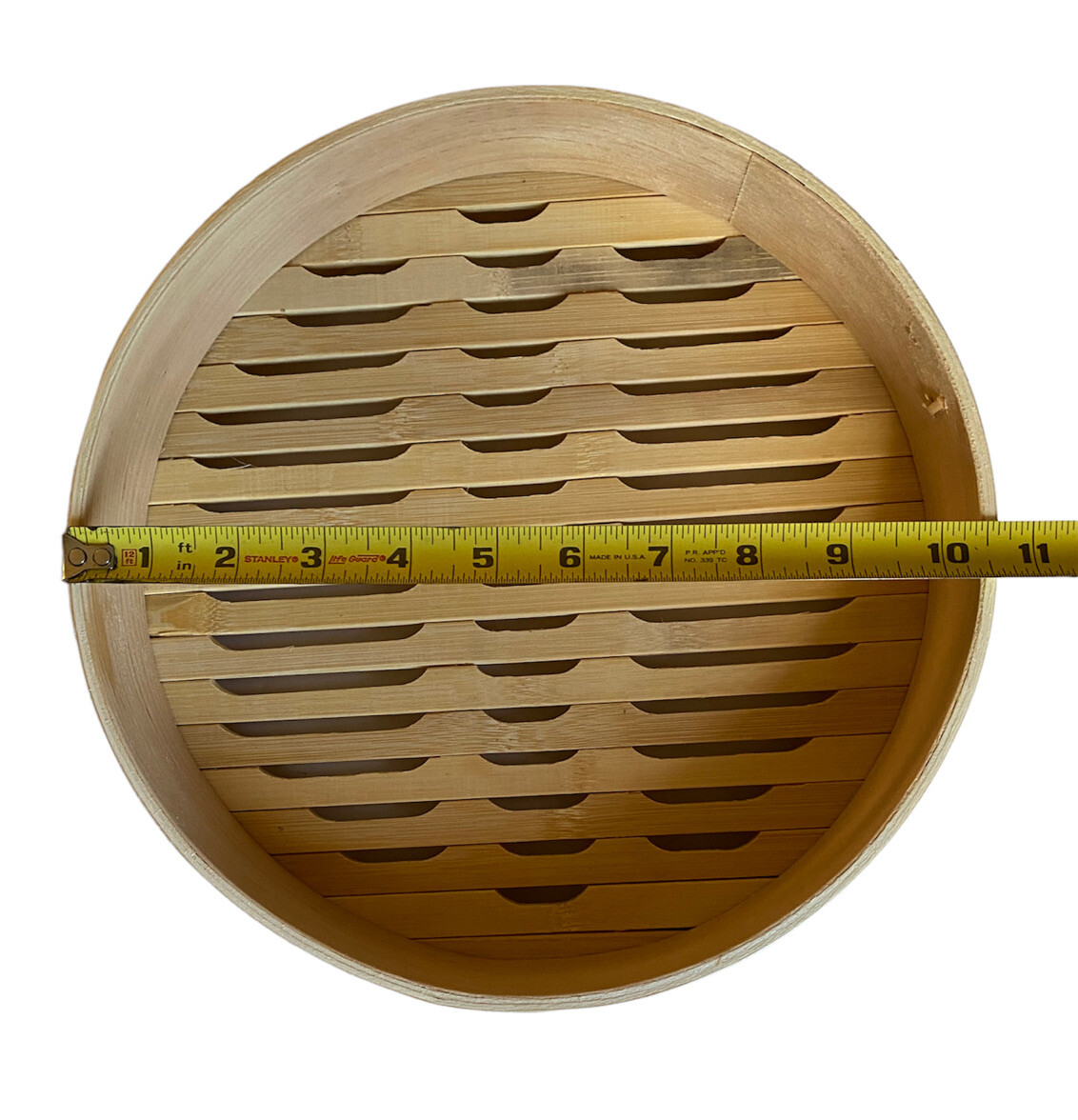 Our Place Set of 2 Natural Spruce Bamboo Steamers 10.25in. New w/o Box