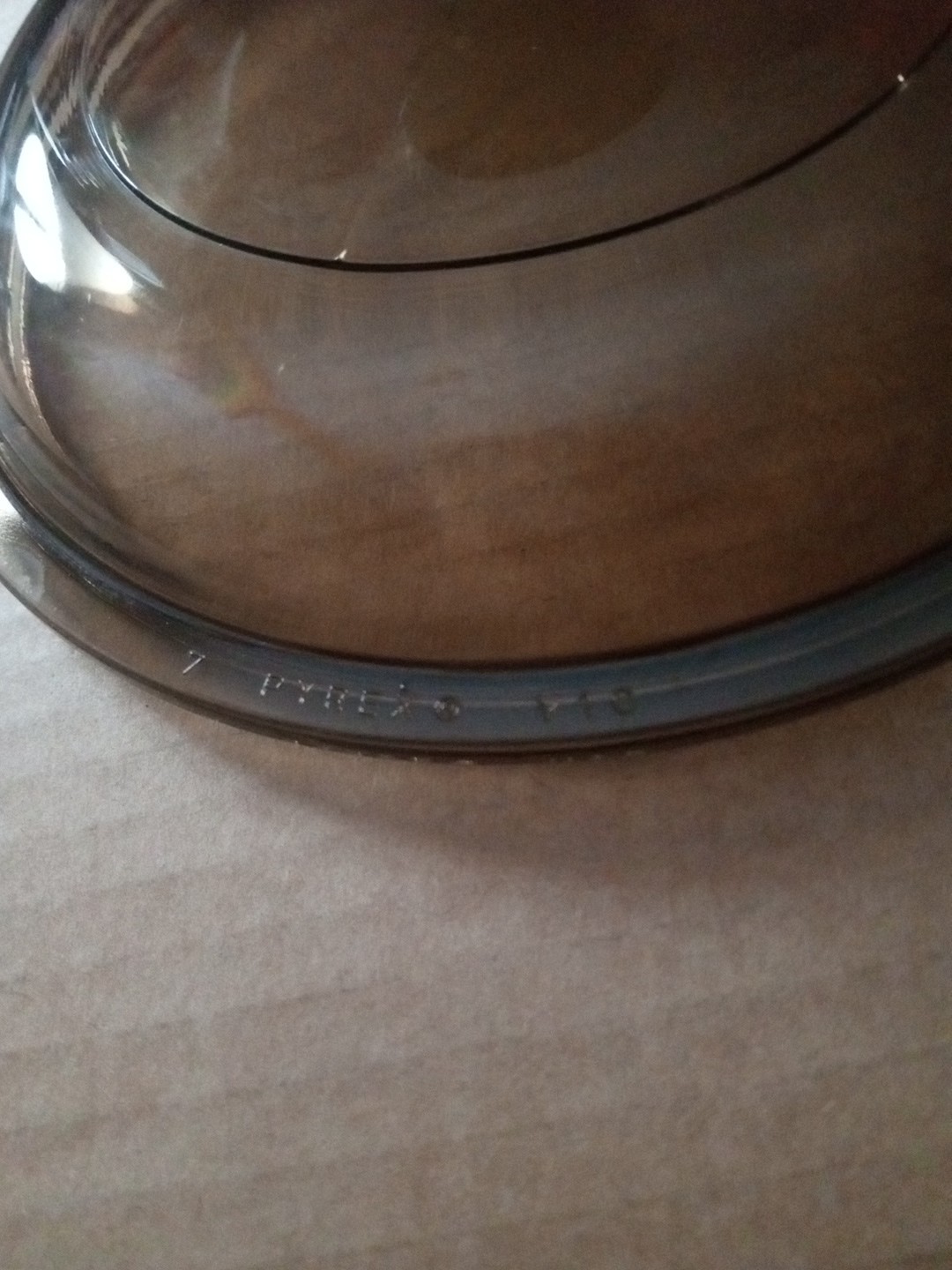 PYREX Vision Amber Lid V1C