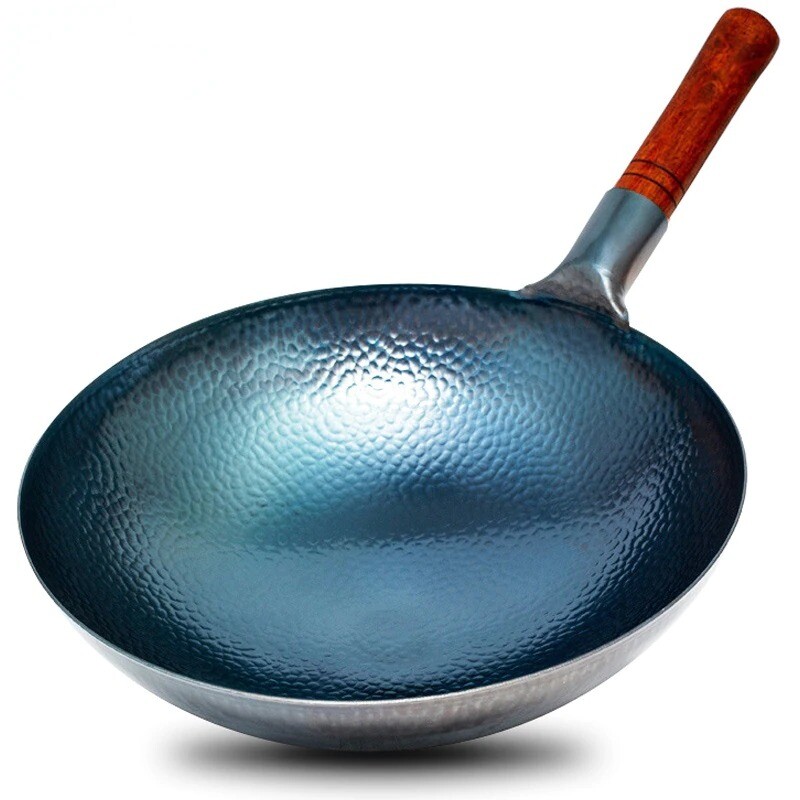 Handmade Traditional High Density Non-coating Durable Iron Woks Pot Cookware