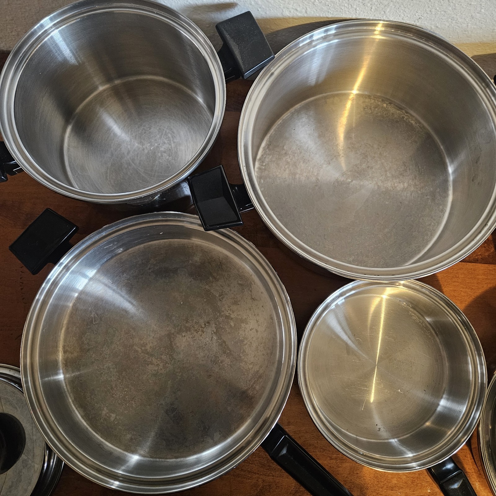 Royal Prestige 12 Pc Cookware Set 7 Ply Stainless Steel Titanium