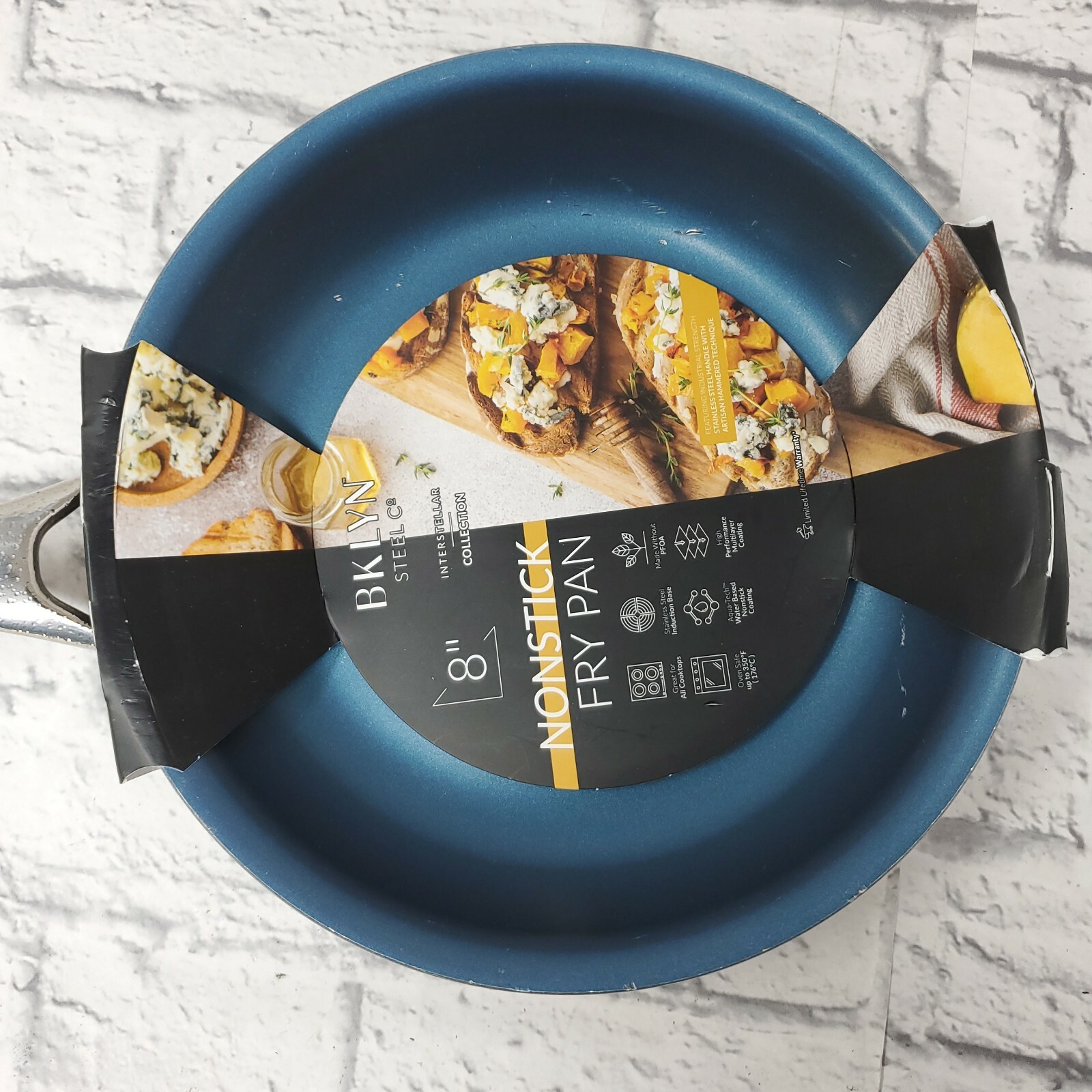 BKLYN Steel Co. Interstellar Flared Sparkle Cookware Aluminum Fry Pan 8″