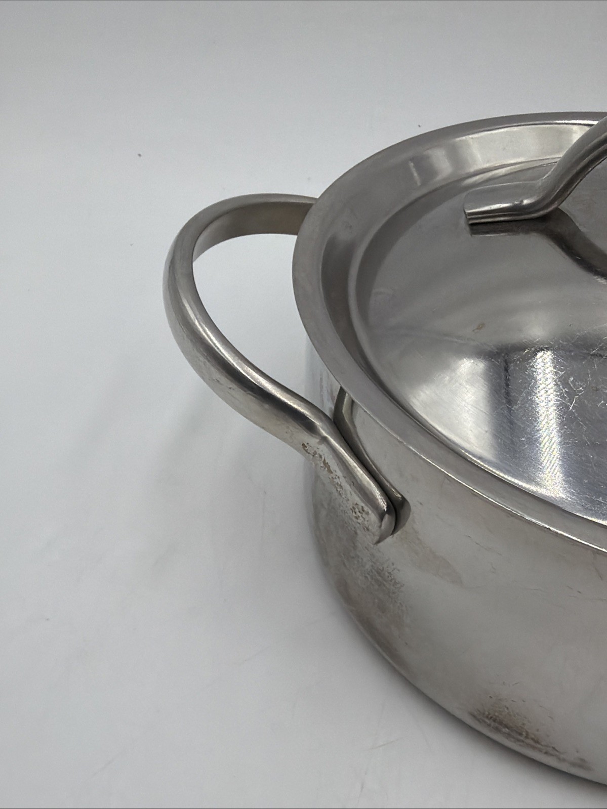 Vintage Revere Pro Line 1.5 Qt Saucepan Stainless Steel Copper Core & Lid 6725