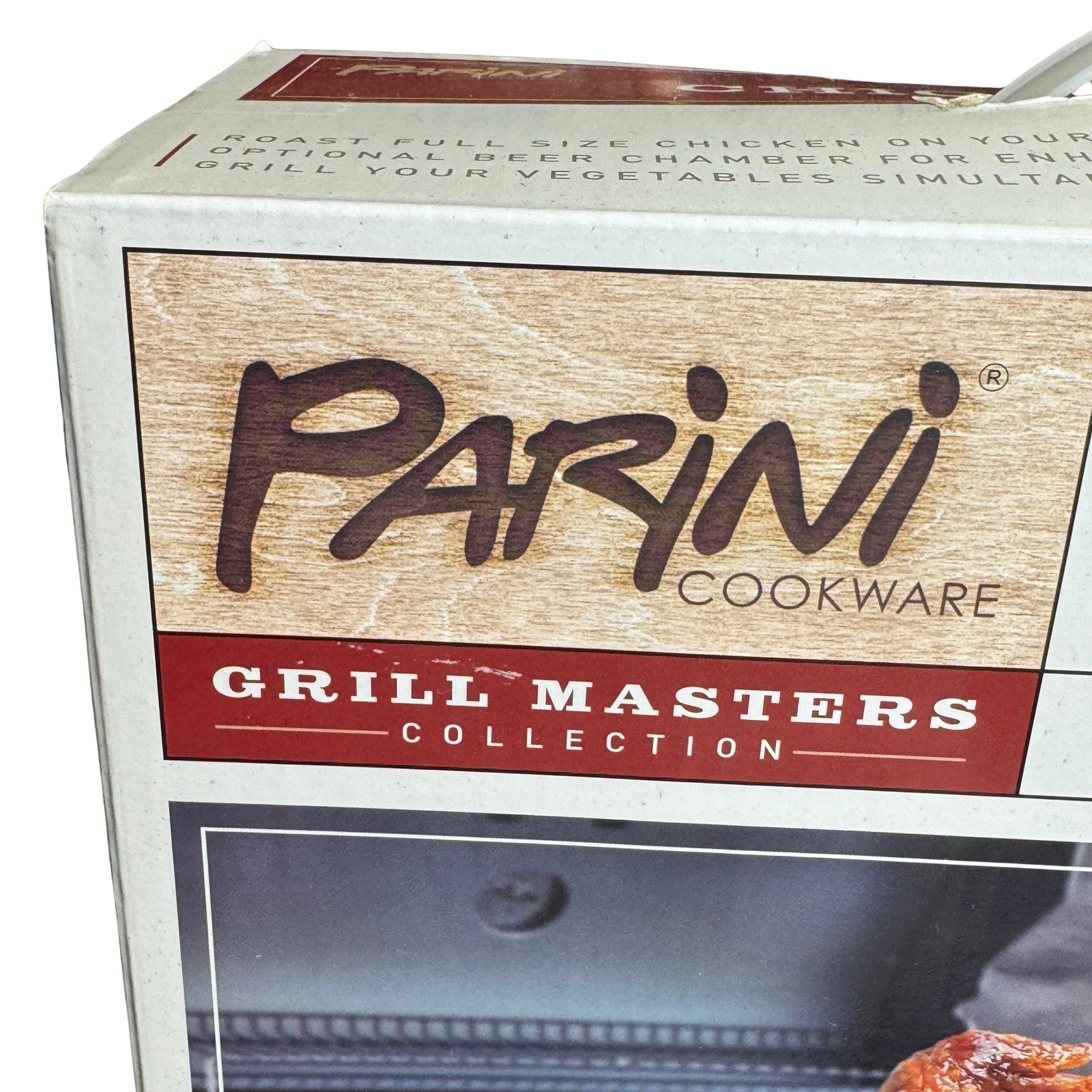 Parini Stainless Steel Beer Can Chicken Roaster Grill Basket 11.75” BBQ Cooker