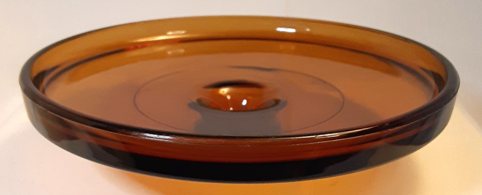 Amber 8″ Glass Replacement Lid LID ONLY 7.75″ Interior Diameter