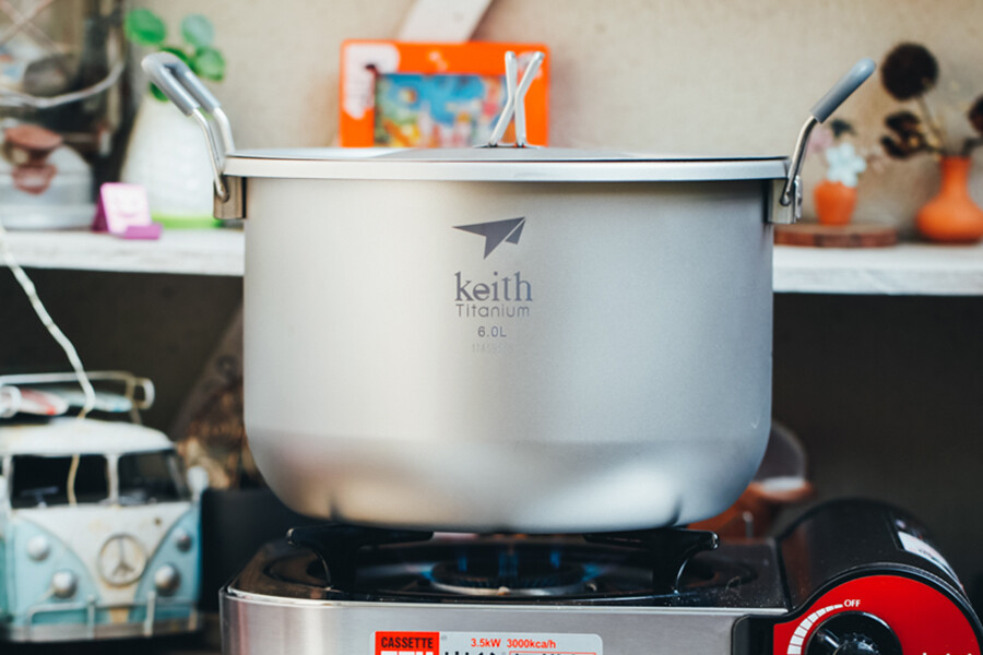 Keith Titanium Ti8301 Pot – 6.0 L