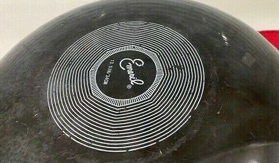 Emeril Black Non-Stick Reflective Wok With Clear Lid 13.5″ Double Handles