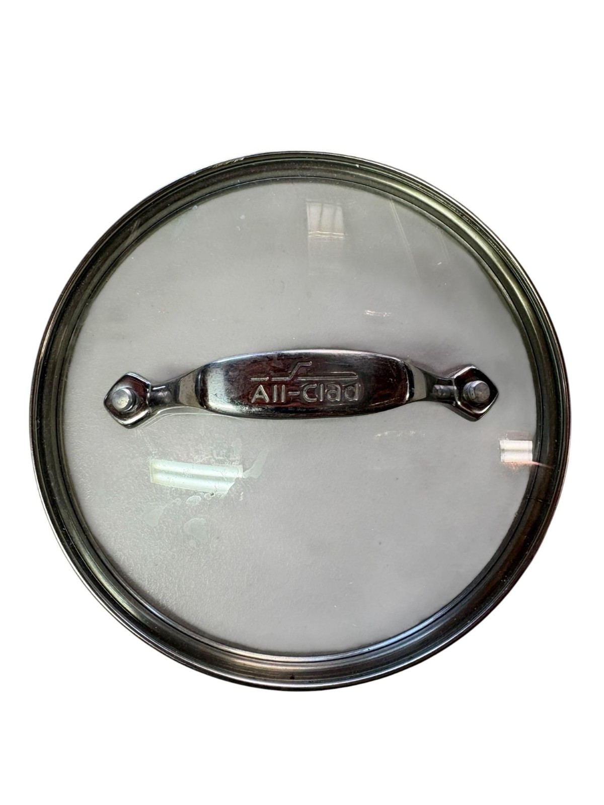 ALL-CLAD Clear Glass Lid 7” Stainless Steel Skillet Pot Cookware Saucepan ONLY