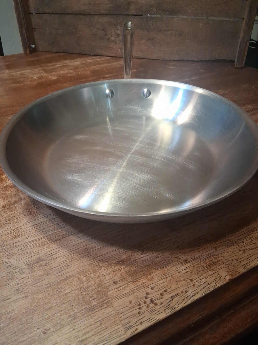 Vintage All-Clad Metalcrafters Master Chef 12″ Skillet Frying Pan USA