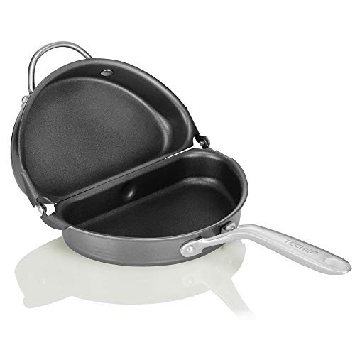 TECHEF – Frittata and Omelette Pan, Nonstick Double Sided Folding Egg Pan, Made
