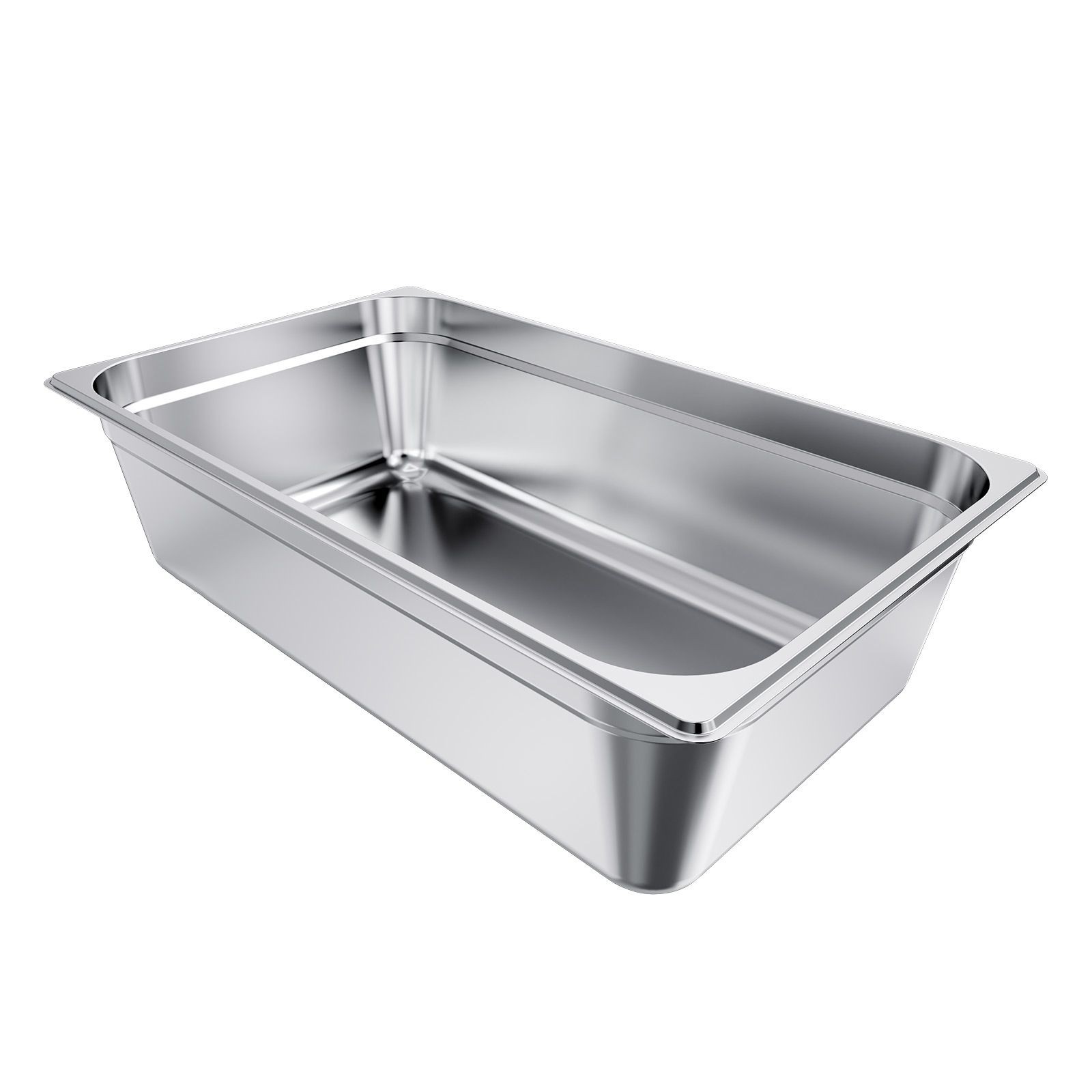 6in Deep Stainless Steam Pan 82 Qt Anti-Jam for Buffet