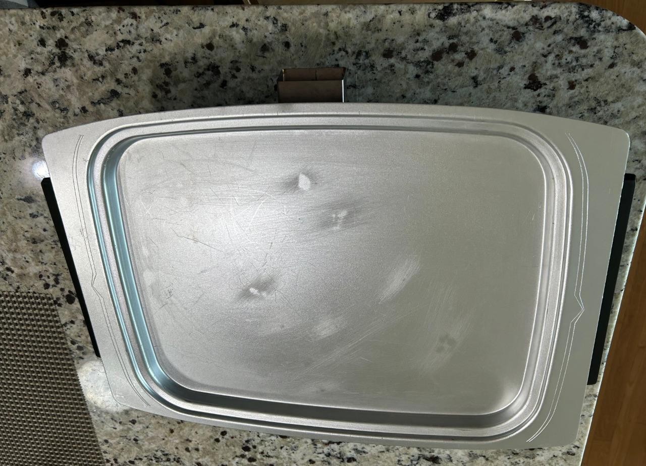 West Bend Miracle Lektro Maid 13669 Electric Skillet Tray Cutting Board